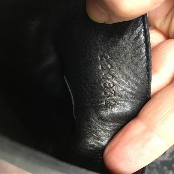 rag & bone Gray Leather Black Suede Heeled Booties - Picture 12 of 13